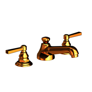 N910/24 Astor 8'' Widespread Bathroom Faucet - Polished Gold - PVD N910/24 Astor 8'' Widespread Bathroom Faucet - Polished Gold - PVD