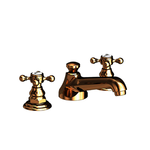 N920/24A Astor 8'' Widespread Bathroom Faucet - French Gold - PVD N920/24A Astor 8'' Widespread Bathroom Faucet - French Gold - PVD
