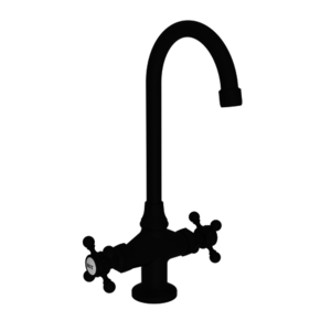 N9281/56 Chesterfield Single-Hole Bar Faucet - Flat Black N9281/56 Chesterfield Single-Hole Bar Faucet - Flat Black