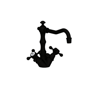 N932/56 Chesterfield Single Hole Bathroom Faucet - Flat Black N932/56 Chesterfield Single Hole Bathroom Faucet - Flat Black