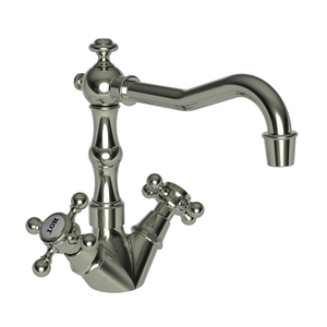 N938/15 Chesterfield Single-Hole Bar Faucet - Polished Nickel - Natural N938/15 Chesterfield Single-Hole Bar Faucet - Polished Nickel - Natural