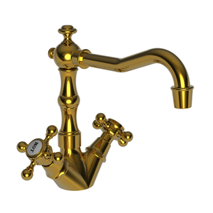 N938/24 Chesterfield Single-Hole Bar Faucet - Polished Gold - PVD N938/24 Chesterfield Single-Hole Bar Faucet - Polished Gold - PVD