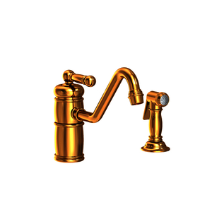 N941/034 Nadya Single Handle Kitchen Faucet - Aged Brass N941/034 Nadya Single Handle Kitchen Faucet - Aged Brass