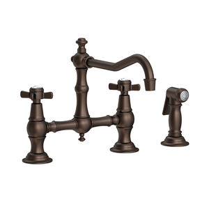 N945-1/07 Fairfield Two-Handle Kitchen Faucet - English Bronze N945-1/07 Fairfield Two-Handle Kitchen Faucet - English Bronze