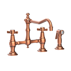 N945-1/08A Fairfield Two-Handle Kitchen Faucet - Antique Copper N945-1/08A Fairfield Two-Handle Kitchen Faucet - Antique Copper