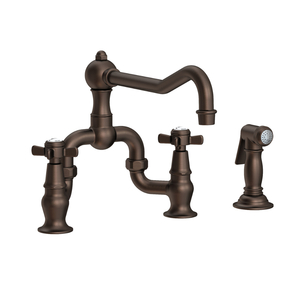 N9451-1/07 Fairfield Two-Handle Kitchen Faucet - English Bronze N9451-1/07 Fairfield Two-Handle Kitchen Faucet - English Bronze