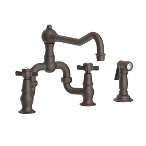 N9451-1/10B Fairfield Two-Handle Kitchen Faucet - Oil Rubbed Bronze N9451-1/10B Fairfield Two-Handle Kitchen Faucet - Oil Rubbed Bronze