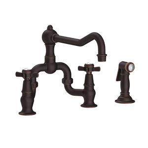 N9451-1/VB Fairfield Two-Handle Kitchen Faucet - Venetian Bronze N9451-1/VB Fairfield Two-Handle Kitchen Faucet - Venetian Bronze