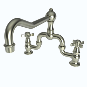 N9451/15S Fairfield Two-Handle Kitchen Faucet - Satin Nickel N9451/15S Fairfield Two-Handle Kitchen Faucet - Satin Nickel