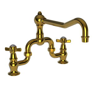 N9451/24 Fairfield Two-Handle Kitchen Faucet - Polished Gold - PVD N9451/24 Fairfield Two-Handle Kitchen Faucet - Polished Gold - PVD