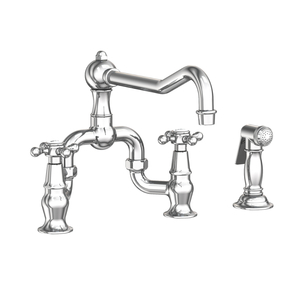 N9452-1/26 Chesterfield Two-Handle Kitchen Faucet - Polished Chrome