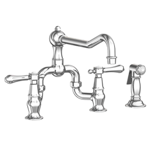 N9453-1/26 Chesterfield Two-Handle Kitchen Faucet - Polished Chrome