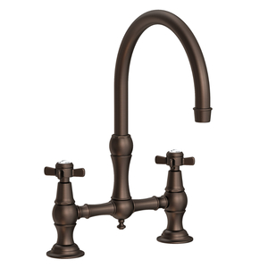 N9455/07 Fairfield Two-Handle Kitchen Faucet - English Bronze N9455/07 Fairfield Two-Handle Kitchen Faucet - English Bronze