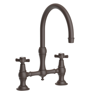 N9455/10B Fairfield Two-Handle Kitchen Faucet - Oil Rubbed Bronze N9455/10B Fairfield Two-Handle Kitchen Faucet - Oil Rubbed Bronze