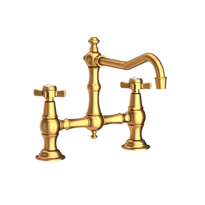 N945/24S Fairfield Two-Handle Kitchen Faucet - Satin Gold N945/24S Fairfield Two-Handle Kitchen Faucet - Satin Gold