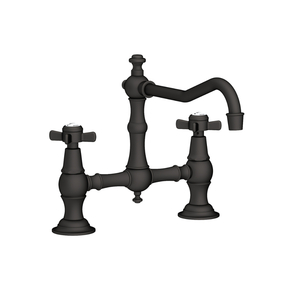 N945/56 Fairfield Two-Handle Kitchen Faucet - Flat Black N945/56 Fairfield Two-Handle Kitchen Faucet - Flat Black