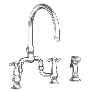 N9460/26 Chesterfield Two-Handle Kitchen Faucet - Polished Chrome