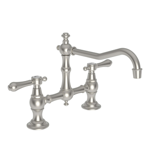 N9461/15S Chesterfield Two-Handle Kitchen Faucet - Satin Nickel N9461/15S Chesterfield Two-Handle Kitchen Faucet - Satin Nickel