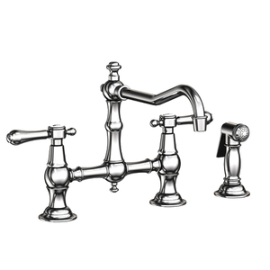 N9462/26 Chesterfield Two-Handle Kitchen Faucet - Polished Chrome