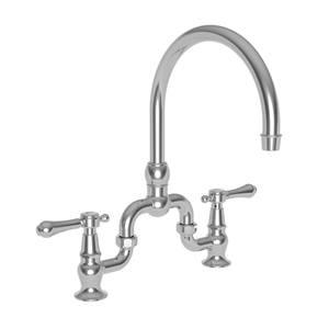 N9463/26 Chesterfield Two-Handle Kitchen Faucet - Polished Chrome N9463/26 Chesterfield Two-Handle Kitchen Faucet - Polished Chrome