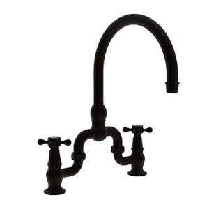 N9464/07 Chesterfield Two-Handle Kitchen Faucet - English Bronze N9464/07 Chesterfield Two-Handle Kitchen Faucet - English Bronze