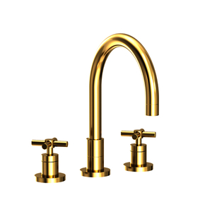 N9901/01 East Linear Two-Handle Kitchen Faucet - Forever Brass - PVD N9901/01 East Linear Two-Handle Kitchen Faucet - Forever Brass - PVD