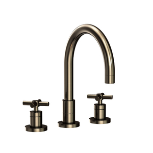 N9901/15A East Linear Two-Handle Kitchen Faucet - Antique Nickel N9901/15A East Linear Two-Handle Kitchen Faucet - Antique Nickel