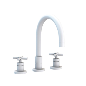 N9901/52 East Linear Two-Handle Kitchen Faucet - Matte White