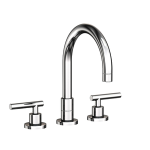 N9901L/26 East Linear Two-Handle Kitchen Faucet - Polished Chrome