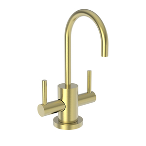 N106/04 East Linear Hot Water Dispenser Water Dispenser - Satin Brass - PVD