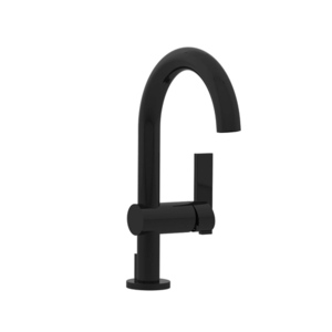 N2403/54 Priya Single Hole Bathroom Faucet - Gloss Black N2403/54 Priya Single Hole Bathroom Faucet - Gloss Black