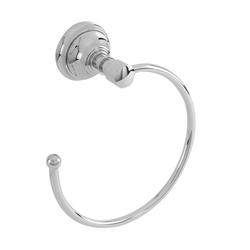 N30-10/65 Roosevelt Towel Ring Bathroom Accessory - Biscuit