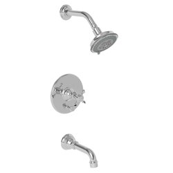 N3-1762BP/15 Victorian Tub & Shower Faucet Trim Trim Kit - Polished Nickel - Natural