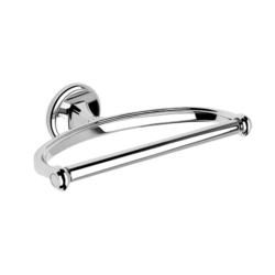 N39-09/15 Kiara Towel Ring Bathroom Accessory - Polished Nickel - Natural