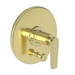 Newport Brass N5-2972BP/03N Uncoated Polished Brass - Living Non-Thermostatic Valve Trim