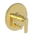 Newport Brass N5-2972BP/24 Polished Gold - PVD Non-Thermostatic Valve Trim