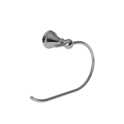 N80-09/15 Newport 365 - Fairlynn Towel Ring Bathroom Accessory - Polished Nickel - Natural