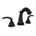 Newport Brass N880C/54 Gloss Black 8'' Widespread Bathroom Sink Faucet