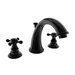 Newport Brass N890/54 Gloss Black 8'' Widespread Bathroom Sink Faucet