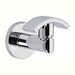 N990-1660/14 East Square Robe Hook Bathroom Accessory - Gun Metal