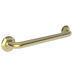 Newport Brass N1200-3916/03N Uncoated Polished Brass - Living Grab Bar