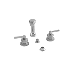 N1629/03N Miro Vertical Spray Bidet Faucet - Uncoated Polished Brass - Living N1629/03N Miro Vertical Spray Bidet Faucet - Uncoated Polished Brass - Living