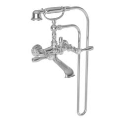  Victoria Wall Mount Whirlpool Faucet Tub Faucet - Biscuit