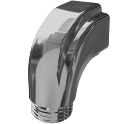 noimage Wall Supply Elbow Shower Accessory - Gun Metal