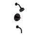 Newport Brass N3-2982BP/56 Flat Black Tub & Shower Faucet Trim Kit