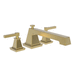 Newport Brass N3-3146/24S Satin Gold Tub Faucet Trim Kit
