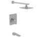 Newport Brass N3-8302BP/26 Polished Chrome Tub & Shower Faucet Trim Kit