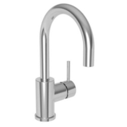 N8203/15 Bronwen Single Hole Bathroom Faucet - Polished Nickel - Natural