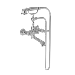 N920-4282/15 Astor Wall Mount Whirlpool Faucet Tub Faucet - Polished Nickel - Natural