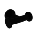 Ginger G4610DMB Matte Black Robe Hook